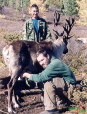 Brian Donahoe - came to Tuva to study Todzhans, as a result to fall in love and get married. In Todzha with the reindeer herders.
