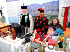 Tuvan delicacy - SOGAZHA  - introduced at the International Tourism Forum in Kyzyl