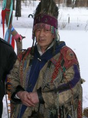 Shaman from the "Dungur" association, Dugar-Syuryun Oorzhak conducted seminars in Austria