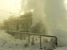 Heating System under Repair in Khov-Axy (Tuva)