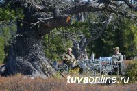 Putin celebrates his 67th birthday in Tuvan taiga